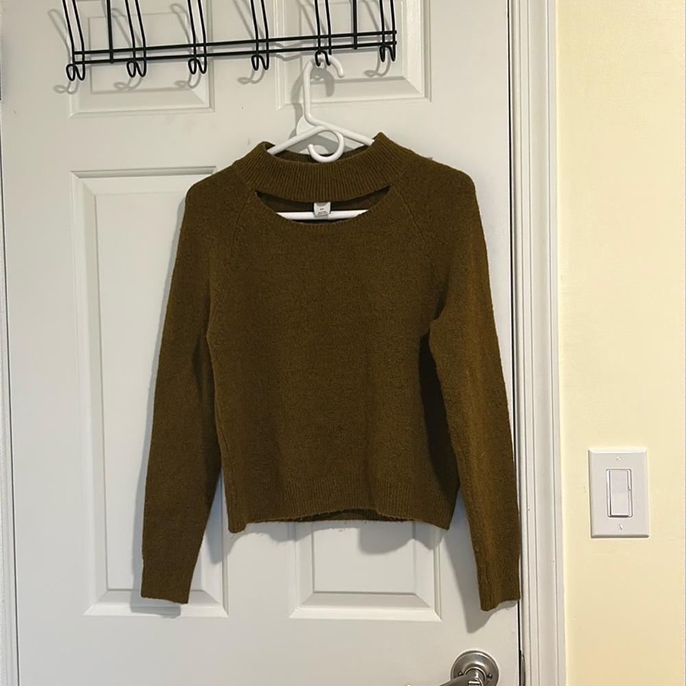 Brown Urban Outfitters Sweater with Slit